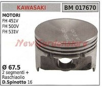 Kolben Motor Fh 451V Fh 500V Fh 531V Ø 67.5Mm Kawasaki 017670