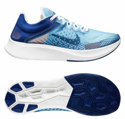 Nike Zoom Fly SP Indigo Force Running Trainers AT5242-400 Size