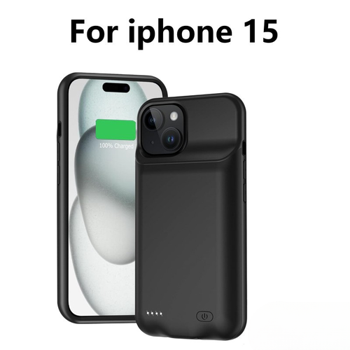 10000mAh Akku Hülle für iPhone 15 Pro Max XS XR Mini Powerbank Lade Power - Bild 8 von 48