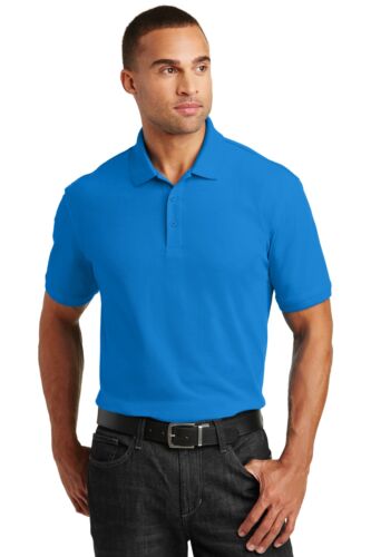 Port Authority Men's Comfortable Short Sleeve Core Classic Pique Polo Shirt K100 - Picture 6 of 17