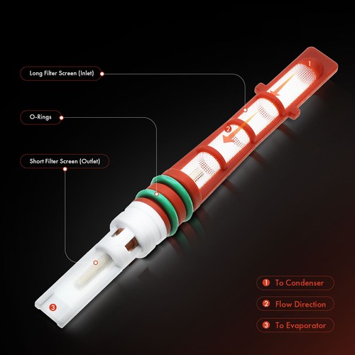 A/C Orifice Tube for Audi A4 A6 R8 S4 S6 S8 Ford Cougar E-150 Econoline Lincoln - Picture 2 of 8