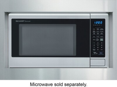 Sharp 27'' Stainless Steel Built-in Microwave Oven Trim Kit No. RK56S27F OEM