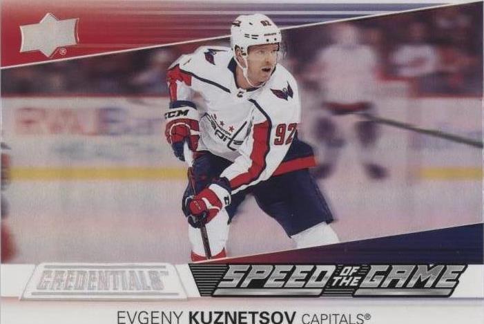 2021-22 Upper Deck Credentials - Evgeny Kuznetsov #SG7 - 1 of 1
