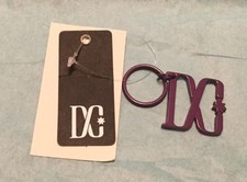 DC Chick Star Purple Key Chain, New With Tags