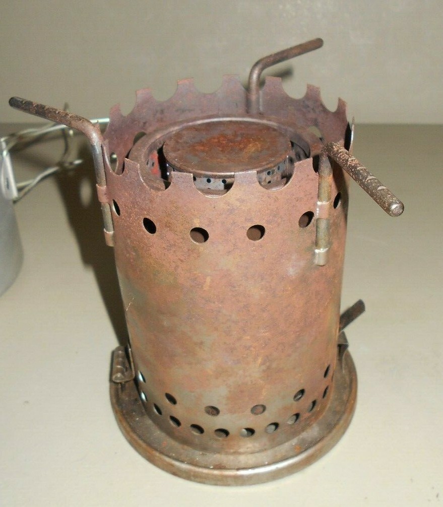 Vulcan Radiator Safety Chef Single Burner Camp Stove Camp Pans ...