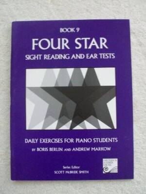 Book 9: Daily Exercises for Piano Students (Four Star Sight Reading and E - GOOD