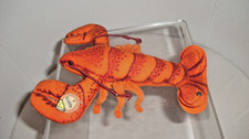 Steiff Hummer Crabby  2017.00 aus den sechziger Jahren 17 cm mit Knopf u. Schild