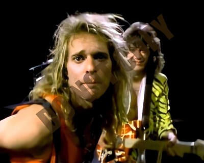 David Lee Roth Eddie Van Halen Jump Video Close Up 8x10 Photo