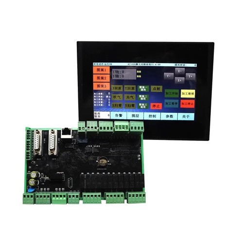 Au3tech AC1000 Sistema di controllo taglio laser regolatore a 2 assi per testa di taglio laser - Foto 5 di 6