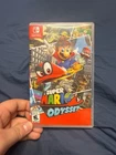 Super Mario odyssey game with case for Nintendo switch