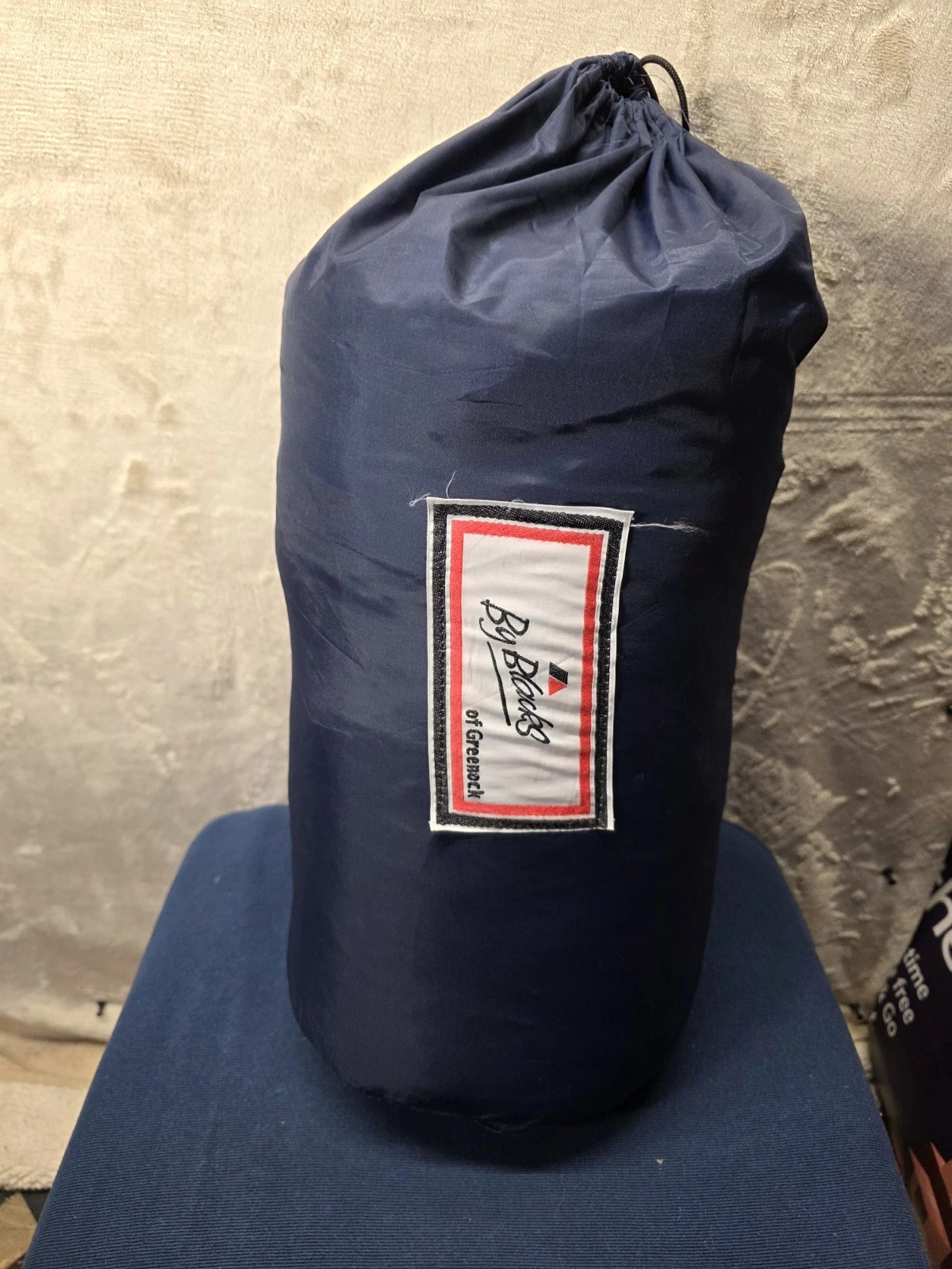 Blacks Of Greenock Authentic Vintage Icelandic Standard Blue Sleeping Bag