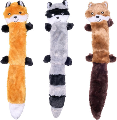 Skinny Peltz No Stuffing Dog Toy Pack to Keep Them Busy - 18''