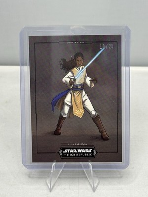 2021 Topps On Demand Star Wars: The High Republic #12 LULA TALISOLA 10/25 BLACK