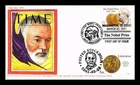 US COVER NOBEL PRIZE 100TH ANNIVERSARY FDC JOINT ISSUE COMBO ERNEST HEMINGWAY