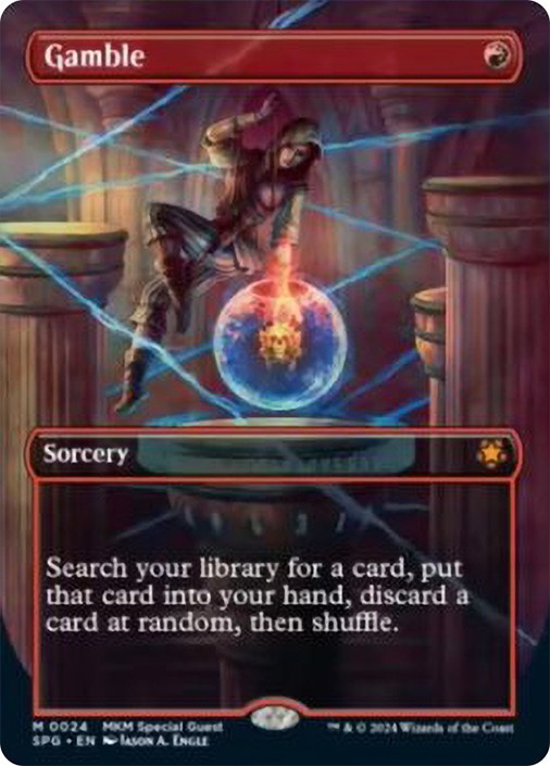 MTG Gamble Borderless - Special Guests #024