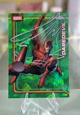 2026 Topps Chrome Marvel Sapphire Daredevil #25 Green /99