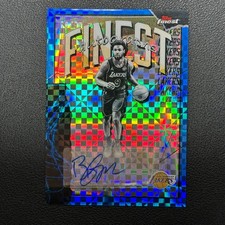 2025-26 Topps Finest Bronny James Jr. Auto Blue Refractor /99 Lakers#Z#Z