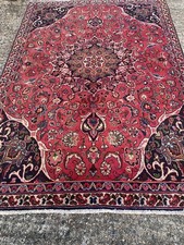 Rug WOOL Handmade Vintage Oriental Traditional Hand Knotted 270 X 180 CM