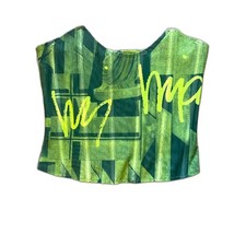 Miaou Leia Corset in green