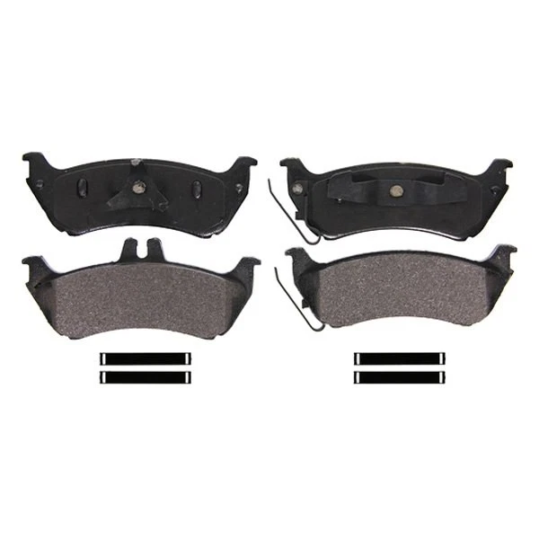 For Mercedes-Benz ML350 03-05 QuickStop Semi-Metallic Rear Disc Brake Pads Foto 2 de 3