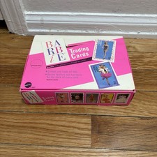 Barbie Trading Cards Box  1990, Mattel New Sealed Packs 24 count 5527
