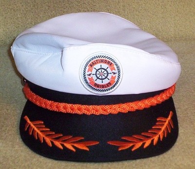 NEW MLB BALTIMORE ORIOLES ONE SIZE FITS ALL YACHT SAILOR CAP HAT 2025 GIVE-AWAY