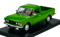 Whitebox Polish Fiat 125P PICK-UP Green 1:24 Die Cast Metal Model New Box 124219