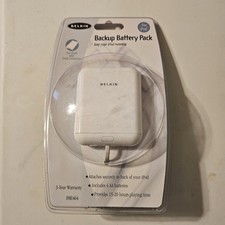 Belkin F8E464 White Portable 15 to 20 Hours Backup 4 AA Battery Pack for iPod