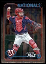 Keibert Ruiz 2024 Topps Chrome #64 Nationals MLB READ FREE SHIPPING AutographDen