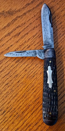 RARE COLLECTOR VINTAGE ROBESON SHUREDGE 626545 2 BLADE POCKET KNIFE