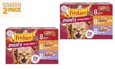 Friskies Meaty Prime Filets Adult Wet Cat Food Variety Pack - 48 Ct, 264 Oz