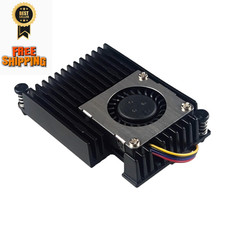 WEIYIXING Active Cooler for Raspberry Pi 5, Aluminum Heatsink with Blower 01