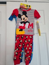 Disney Junior, 2T Pajama Set, NEW w/Tags, Mickey Donald, Short Sleeve w/Pants