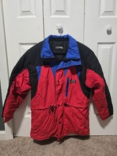 Vintage Roffe ski jacket - Union USA Made - Colorblock - Size Medium