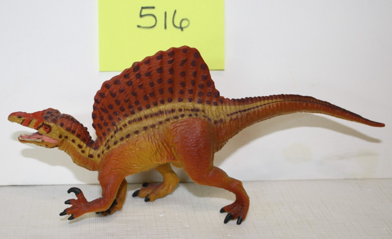 Safari Ltd Dinosaur Toy Orange Hunting Spinosaurus Prehistoric Figure 2001