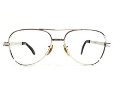 Vintage Tart Optical Eyeglasses Frames Skipper USA 5 3/4 Silver 54-20-135