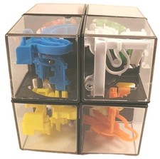 Rubiks Perplexus 2x2 Ball Maze Puzzle Gravity Brain Toy Agility Challenge