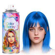 Blue Hair Spray Temporary, Washable Hair Color Spray for Kids Women Men, One-Day