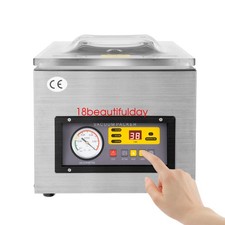 4.2L Table Top Chamber Vacuum Sealer Digital Commercial Packing Sealing Machine