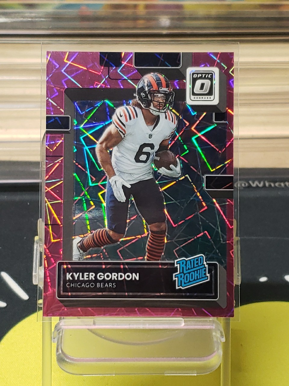 Kyler Gordon Panini Donruss Optic #262 Pink Velocity