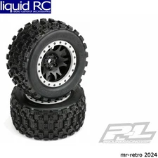 Pro-Line 1013113 Badlands MX43 Pro-Loc Mount Impulse Black Grey 2 :XMX