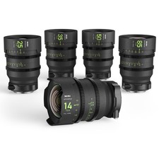 NiSi ATHENA PRIME Full Frame Cinema Lens Kit 5 Lenses 14 25 35 50 85 Case RF Mnt