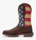 Durango Men's Patriotic Pull-On Western Flag Boots, Brown, Size 8.5