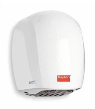Dayton 3NXE5 High Efficiency Hand Dryer, 12 Second Dry Time, 120VAC, Automatic