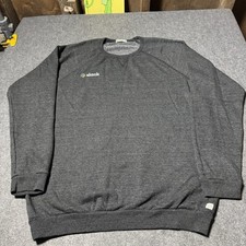 Marine Layer Mens Heathered Crewneck Sweatshirt Sz XL Gray Outdoor Tech Comfort