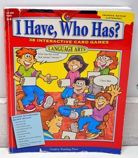 I Have, Who Has Grades 5-6 38 Interactive Card Games Language Arts Home School
