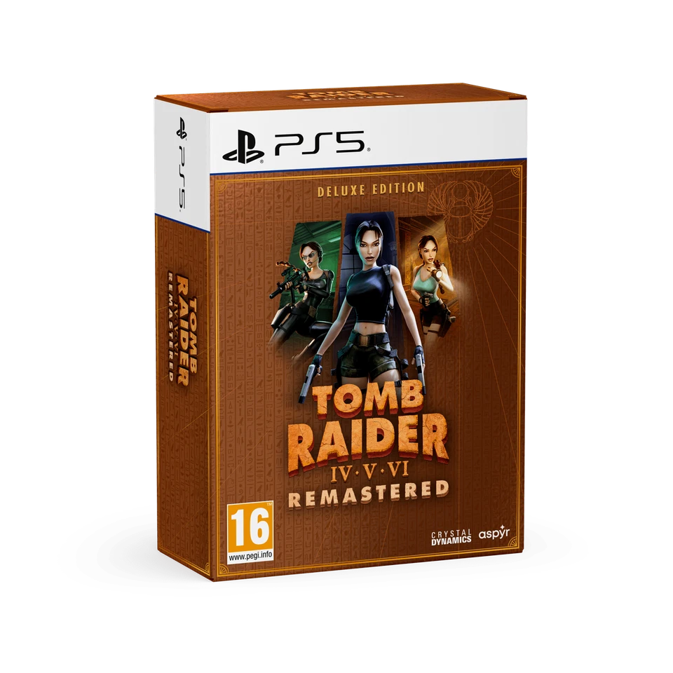 Tomb Raider IV-V-VI Remastered Starring Lara Croft Deluxe Edition PS5