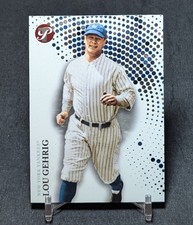 Lou Gehrig 2022 Topps Pristine Chrome Baseball Card #88 New York Yankees