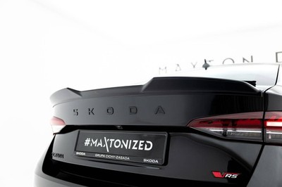Maxton Design Heckspoiler 3D passend für Skoda Octavia RS / Sportline / Standard