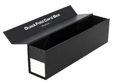 3 Pack BCW QuickFold Card Boxes with Magnetic Snap Lid - Sleeved Cards